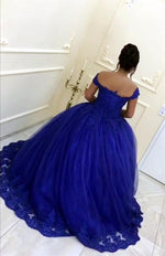 Load image into Gallery viewer, Wedding-Dresses-Royal-Blue
