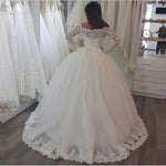 Load image into Gallery viewer, lace wedding gowns
