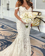 Load image into Gallery viewer, Mermaid Wedding Dress 2020 Off The Shoulder
