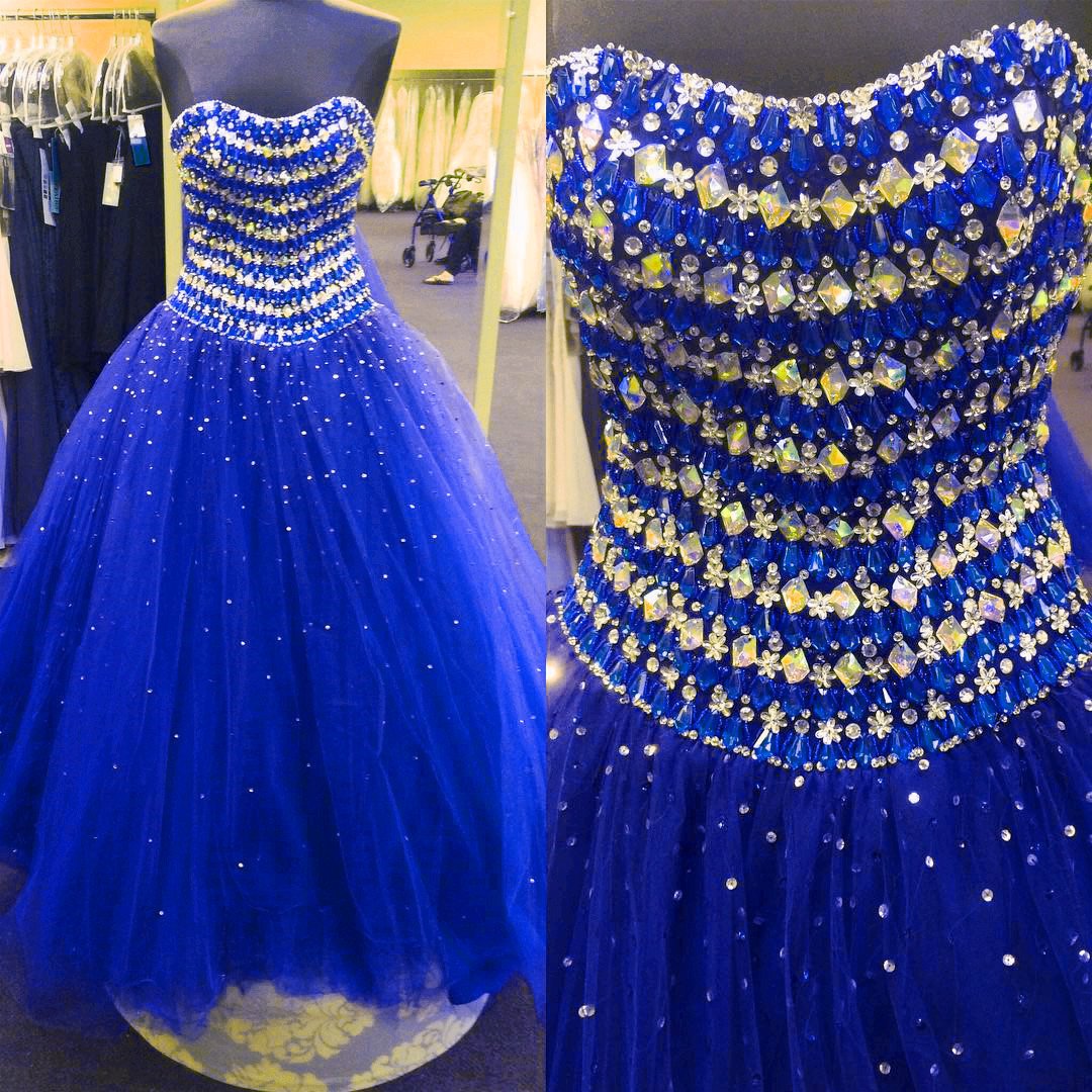 sparkly crystal beaded sweetheart ball gowns quinceanera dresses 2017