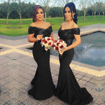 Cargar imagen en el visor de la galería, black-bridesmaid-dresses
