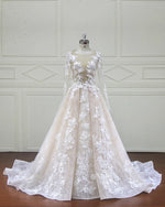 Cargar imagen en el visor de la galería, Wedding-Dresses-Long-Sleeves
