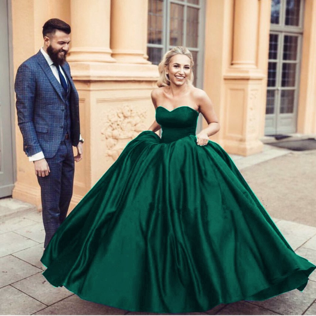 Quinceanera-Dresses-Ball-Gowns-Dark-Green
