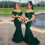 Load image into Gallery viewer, emerald-green-bridesmaid-dresses
