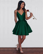 Cargar imagen en el visor de la galería, Homecoming-Dresses-Green
