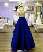 Load image into Gallery viewer, Royal Blue Formal-Gowns
