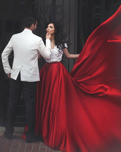 Lace-Crop-Prom-Dresses
