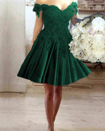 Load image into Gallery viewer, Emerald-Green-Homecoming-Dresses
