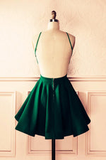 Load image into Gallery viewer, Open-Back-Prom-Dresses-Short
