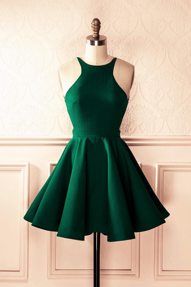 Emerald-Green-Cocktail-Dresses-Short-Party-Dresses