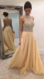 Afbeelding in Gallery-weergave laden, Prom-Dresses-Champagne
