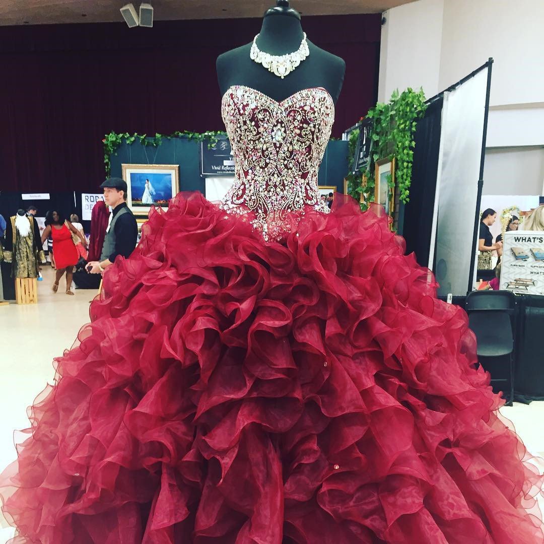 wine-red-quinceanera-dresses
