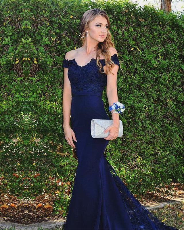 Dark-Blue-Bridesmaid-Dresses