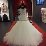 Cargar imagen en el visor de la galería, Sexy-Wedding-Dresses-Tulle-Bride-Dress-Custom-Made
