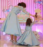 Load image into Gallery viewer, Like Mother Like Daughter Dress For Prom Evening Party
