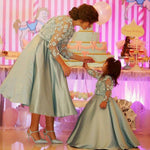 Load image into Gallery viewer, Like Mother Like Daughter Dress For Prom Evening Party
