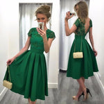 Load image into Gallery viewer, Forest-Green-Bridesmaid-Dresses
