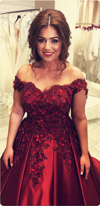 Evening-Gowns-Burgundy