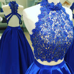 Cargar imagen en el visor de la galería, royal-blue-dress-prom
