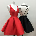 Cargar imagen en el visor de la galería, Women&#39;s Strappy Back Homecoming Dresses Short Prom Gowns
