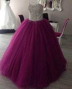 Load image into Gallery viewer, Fully Crystal Beaded Sweetheart Ball Gowns Wedding Dresses 2022
