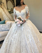Load image into Gallery viewer, vintage-lace-wedding-gowns
