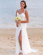 Load image into Gallery viewer, Sexy-Wedding-Dresses-Chiffon-Bridal-Gowns
