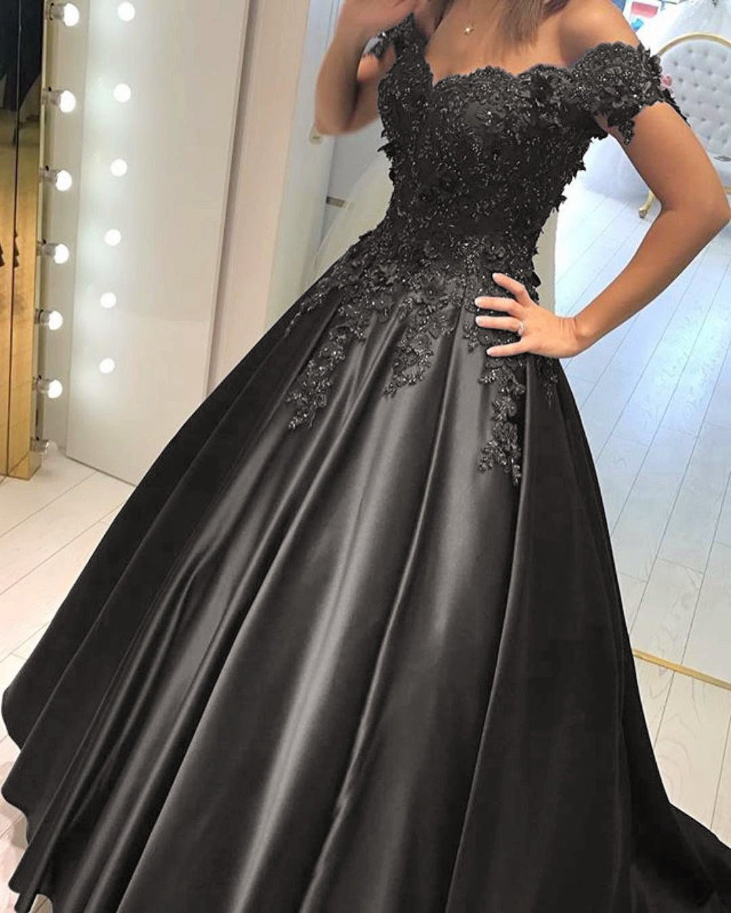 black-prom-dress