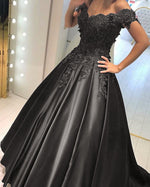 Load image into Gallery viewer, black-prom-dress
