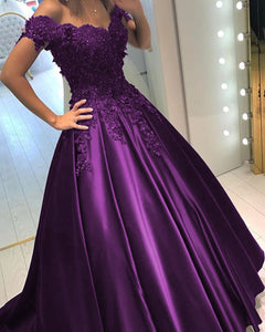 purple-prom-dresses-ball-gowns-2019-off-shoulder