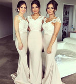 Load image into Gallery viewer, Mermaid-Formal-Dresses-For-Maid-Of-Honor
