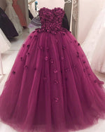 Cargar imagen en el visor de la galería, Purple-Quinceanera-Dresses
