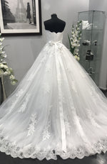 Cargar imagen en el visor de la galería, Sexy-Wedding-Gowns-For-Women-Lace-Embroidery-Bridal-Dress
