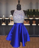 Cargar imagen en el visor de la galería, Royal-Blue-Homecoming-Dresses
