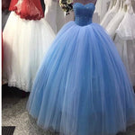 Load image into Gallery viewer, Elegant Sequins Beaded Tulle Quinceanera Dresses Ball Gowns 2017
