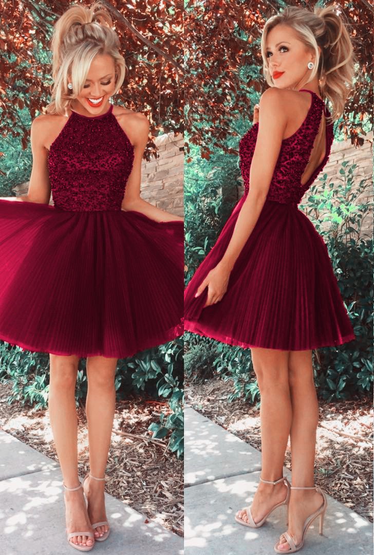 burgundy-homecoming-dresses