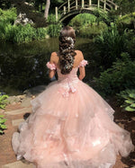 Cargar imagen en el visor de la galería, Blush-Pink-Quinceanera-Dress-Sweet-16-Dresses-Ballgowns
