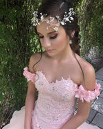 Cargar imagen en el visor de la galería, Prom-Dresses-Pink-Ball-Gowns-For-Sweet-15
