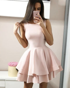 Baby Pink Homecoming Dresses 2019