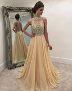 Afbeelding in Gallery-weergave laden, Champagne-Evening-Gowns
