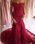 Load image into Gallery viewer, Lace Mermaid Prom Dresses 2020
