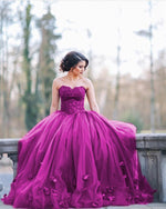 Load image into Gallery viewer, grape-ballgowns
