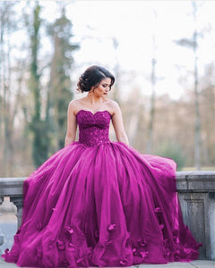 grape-ballgowns