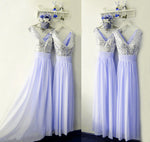 Cargar imagen en el visor de la galería, Lavender-Dresses-Bridesmaid
