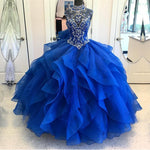 Load image into Gallery viewer, Royal-Blue-Quinceanera-Dresses
