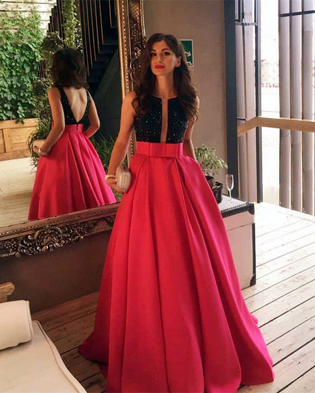 Hot Pink Prom Dresses