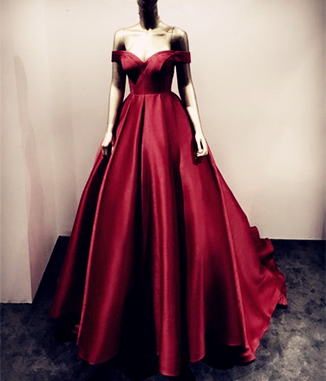 maroon-wedding-dresses