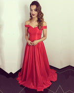 Load image into Gallery viewer, Bridesmaid-Dress-Red
