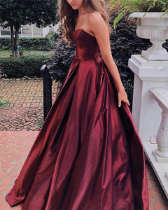 Ball Gowns Sweetheart Bodice Corset Prom Dresses