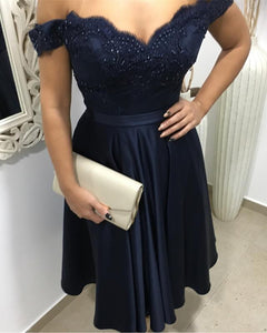 Short-V-neck-Homecoming-Dresses-Off-The-Shoulder-Cocktail-Dress-Elegant